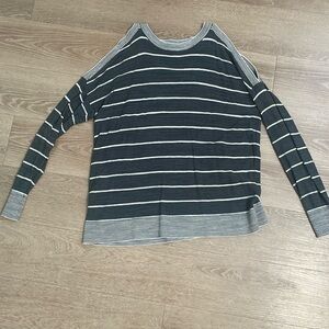 Loft cold shoulder sweater